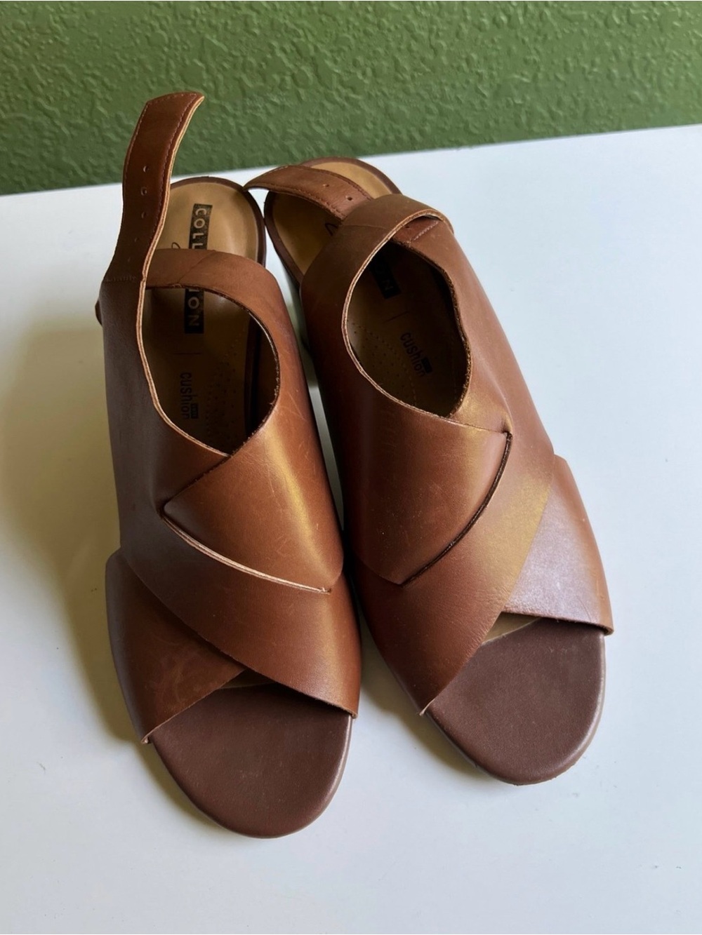 Clarks Leather Heels